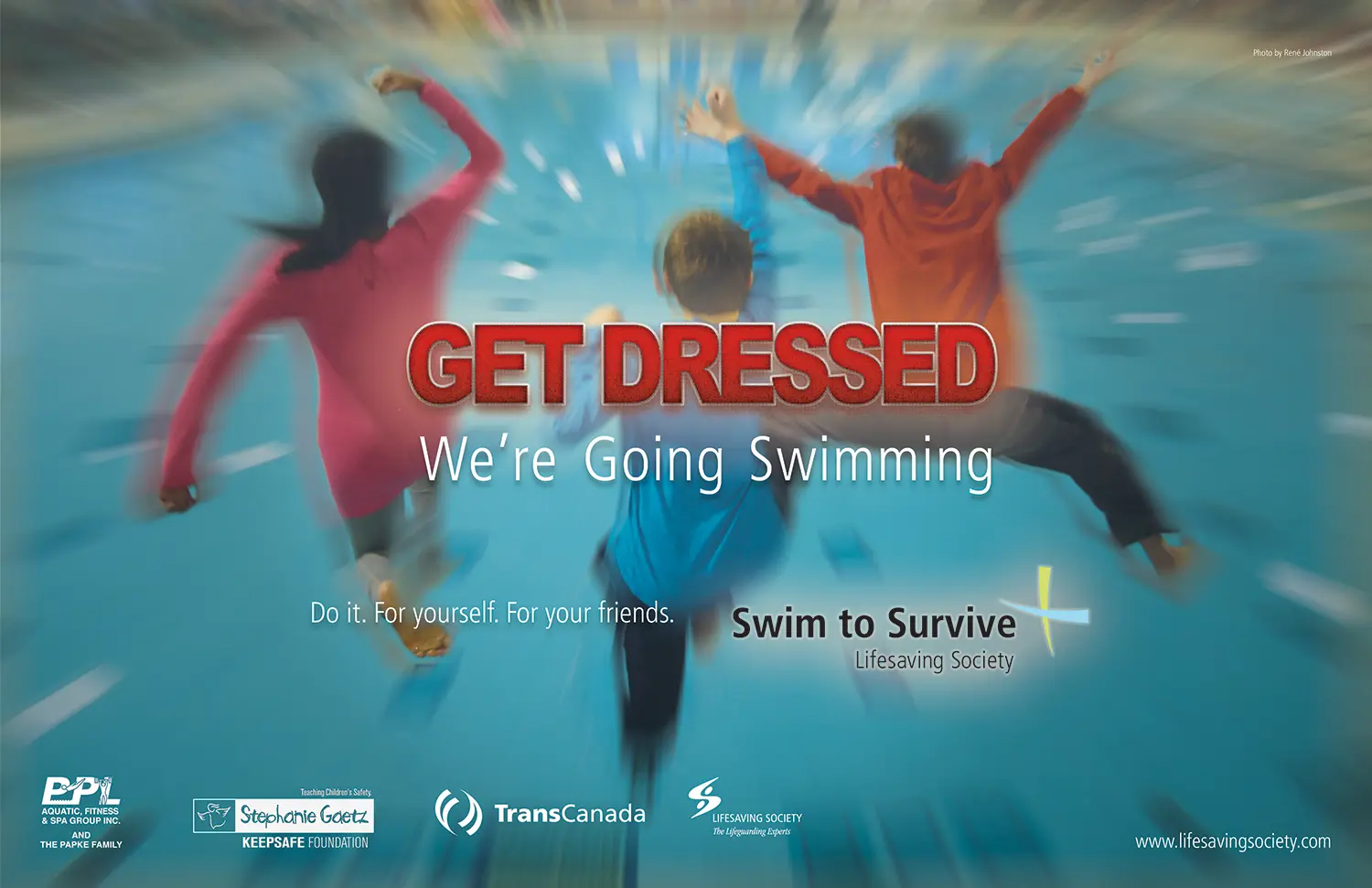 Swim to survive+ Poster